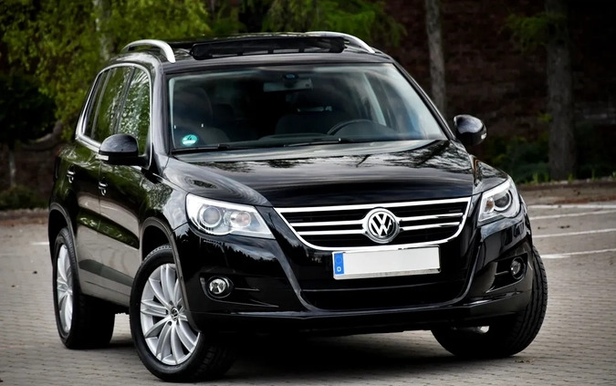 Volkswagen Tiguan cena 46900 przebieg: 187000, rok produkcji 2011 z Leszno małe 781